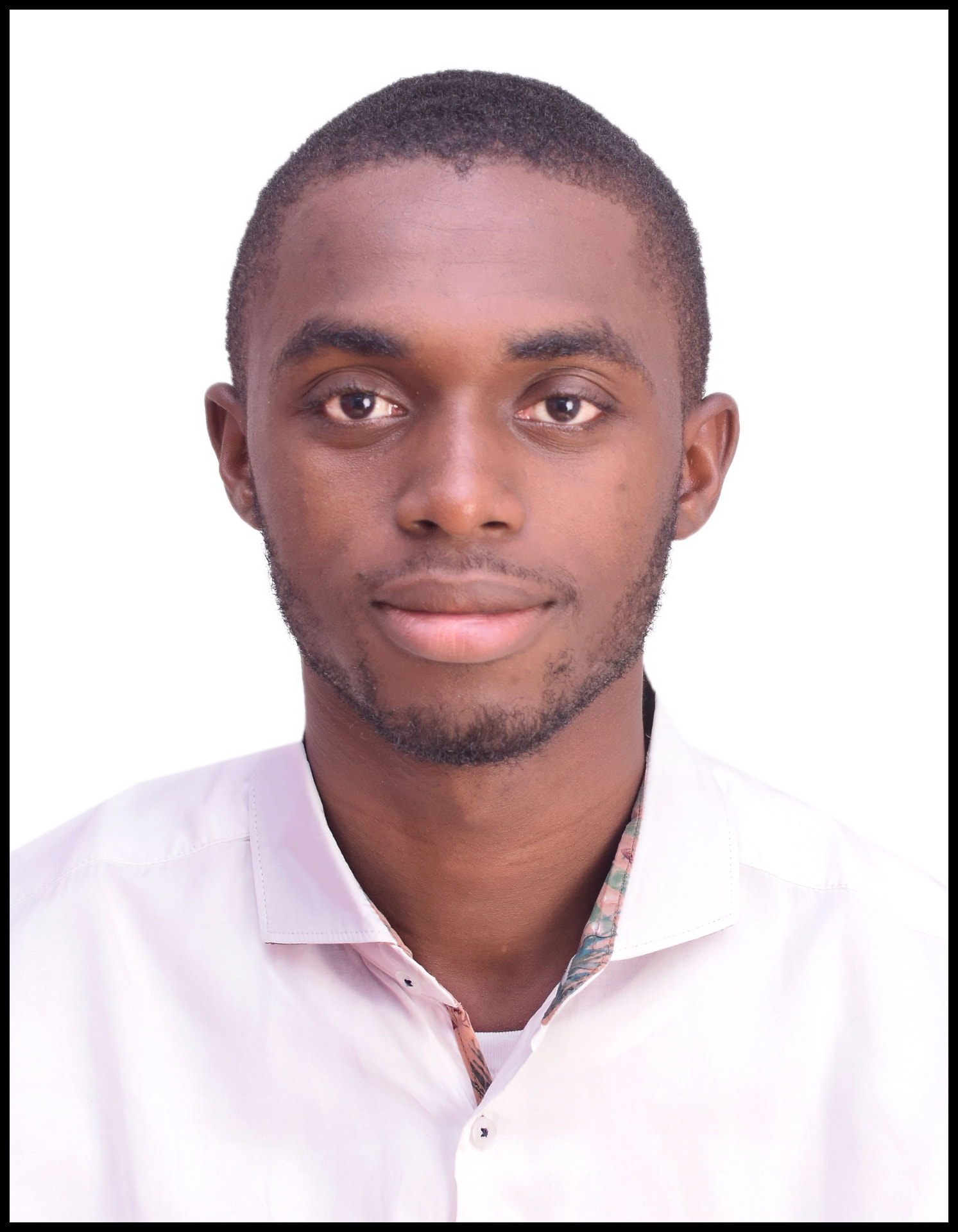 Portrait of James Ifeanyi Uzochukwu, graduating fellow of the Crafting Tomorrow pilot project