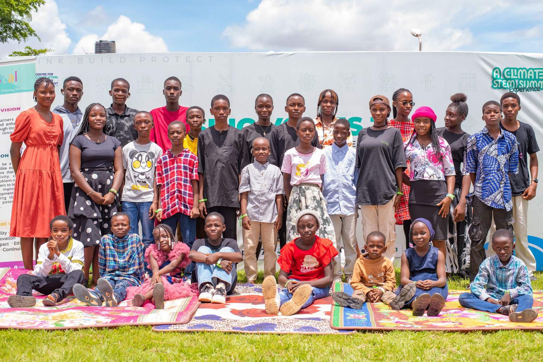 Students and educators at a Climate-Safe Schools STEM summit