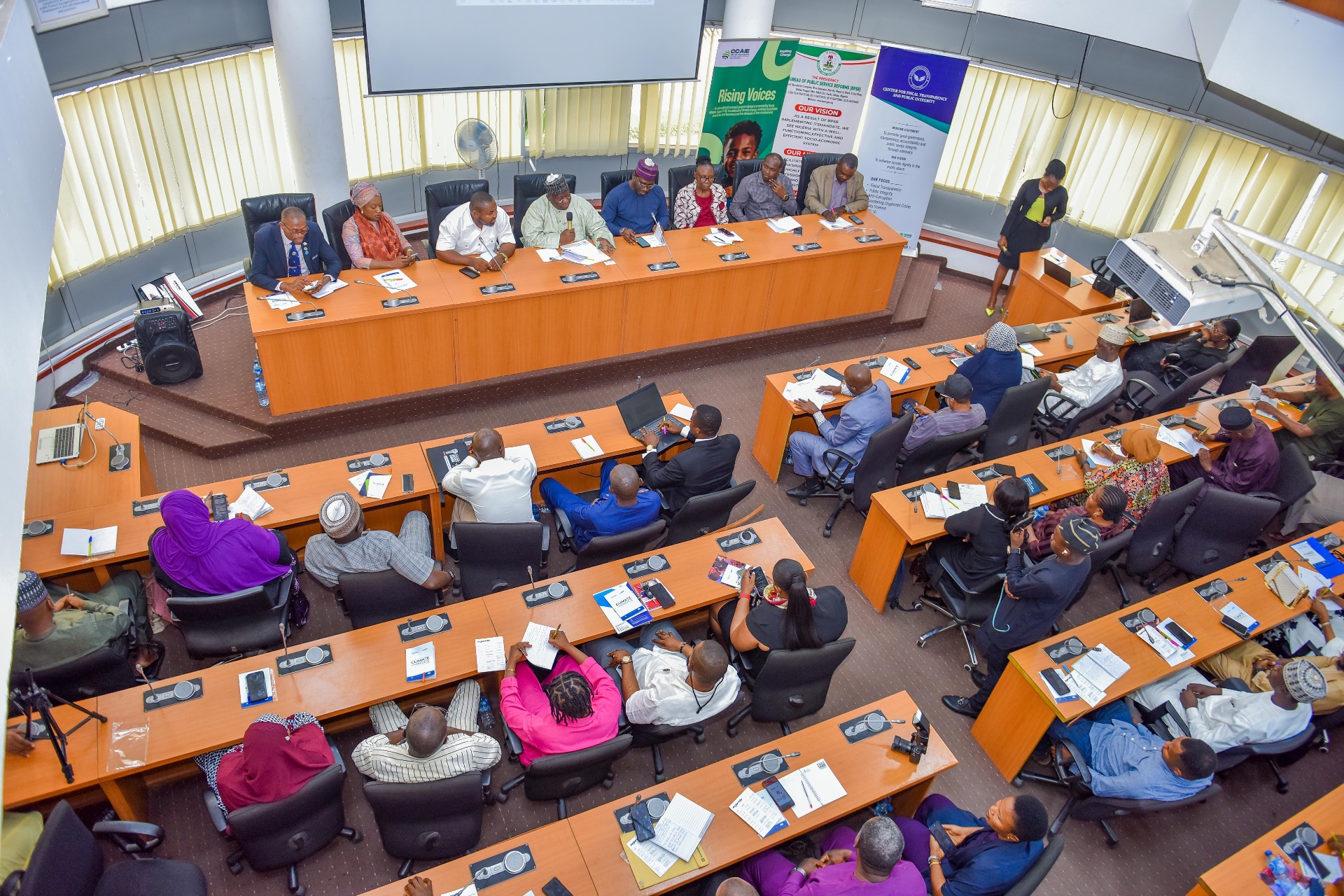 A public validation workshop with policy and civil society stakeholders